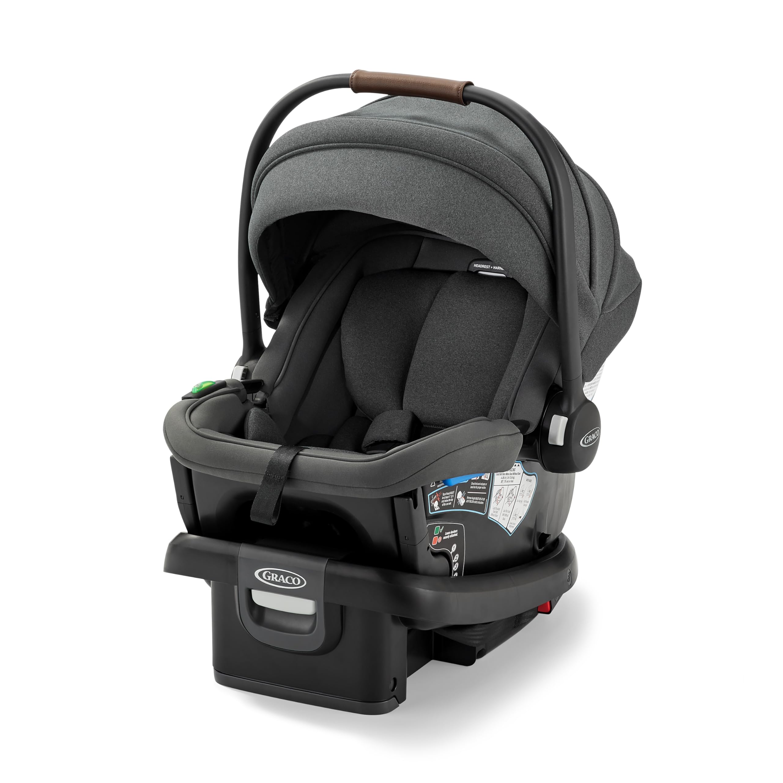Photo 1 of Graco Gomax Infant Car Seat, Ace, Lightweight, Reclining Rear Facing Car Seat Installs with or Without a Base