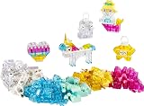 LEGO Classic Magical Transparent Box Colorful Bricks & Keyring Clips view 9