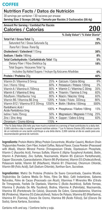 Yes You Can! Complete Meal Replacement, Up to 2 Meals a Day, Helps Lose Weight - Sustituto de...