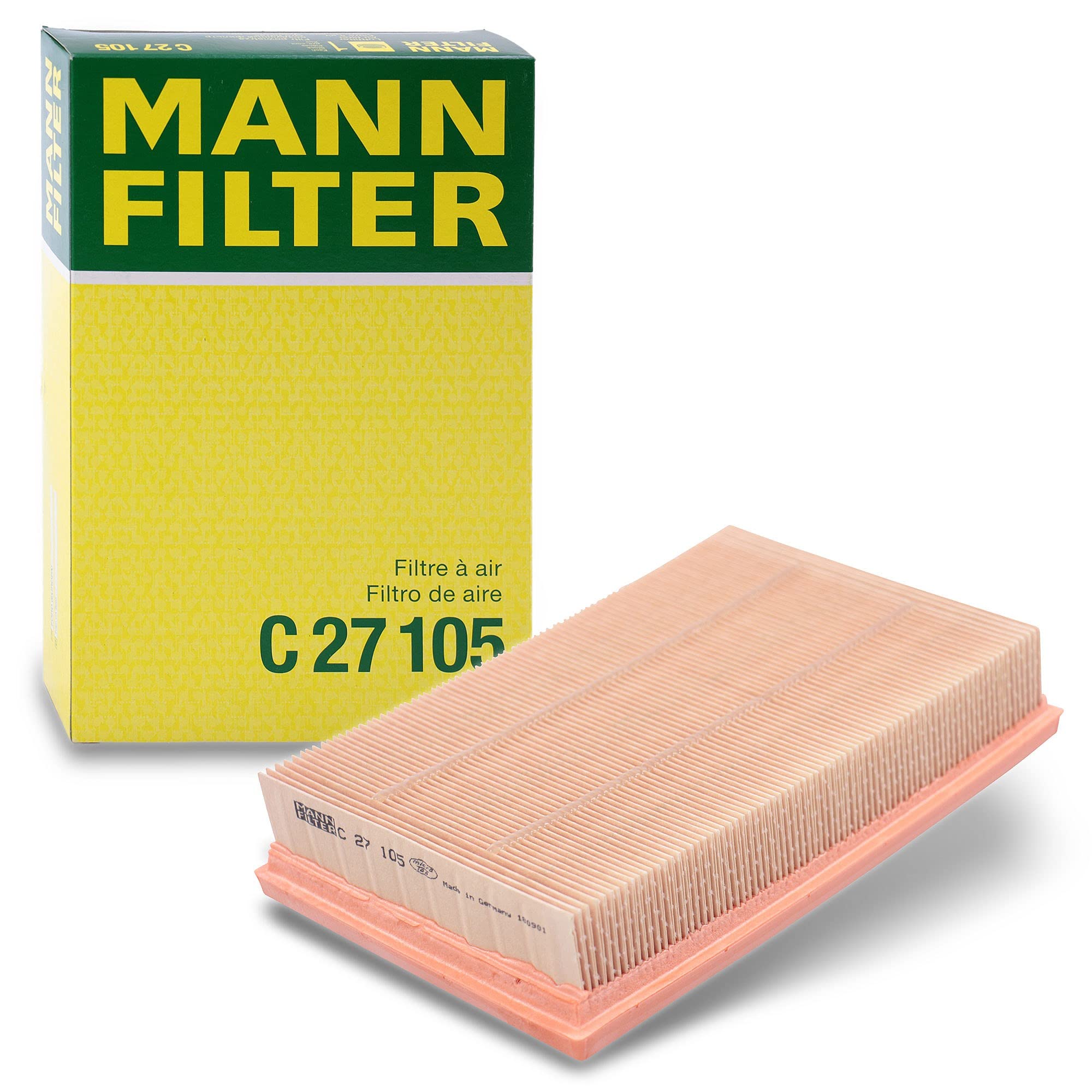 MANN-FILTER C 27 105 Air Filter - for Cars + Transporters