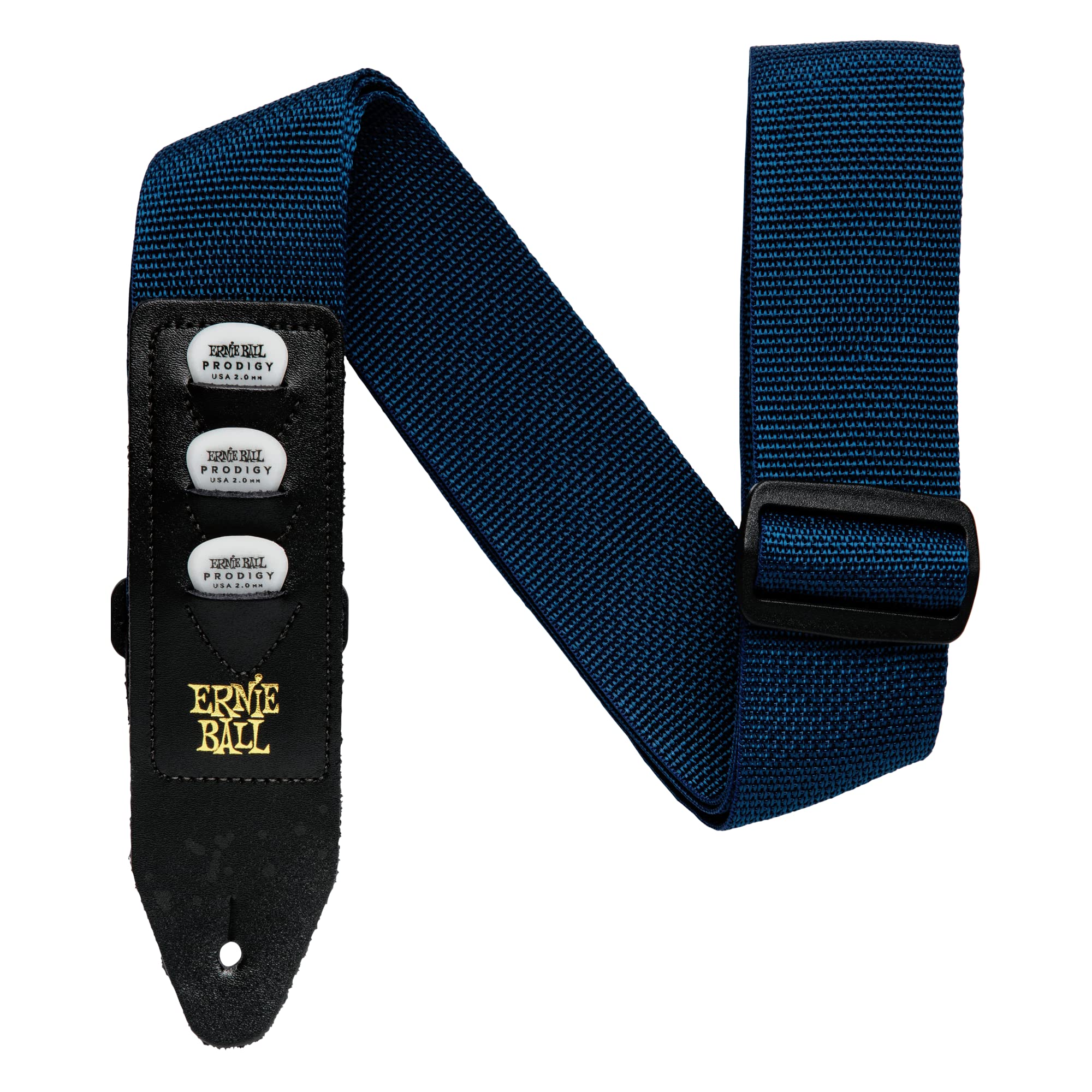 Ernie Ball Navy Polypro Pickholder Strap