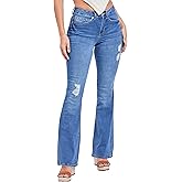 YMI Womens YMI Jeans Junior Classic High Rise Flare Jean - Long Inseam