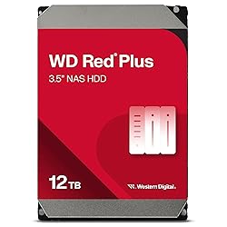 Western Digital 12TB WD Red Plus NAS Internal Hard