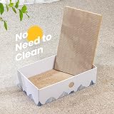 Conlun Cat Scratching Board with Box Large Heavy-Duty Cardboard Scratch Pad view 4