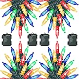 WATERGLIDE 4 Pack 50LED Outdoor Christmas