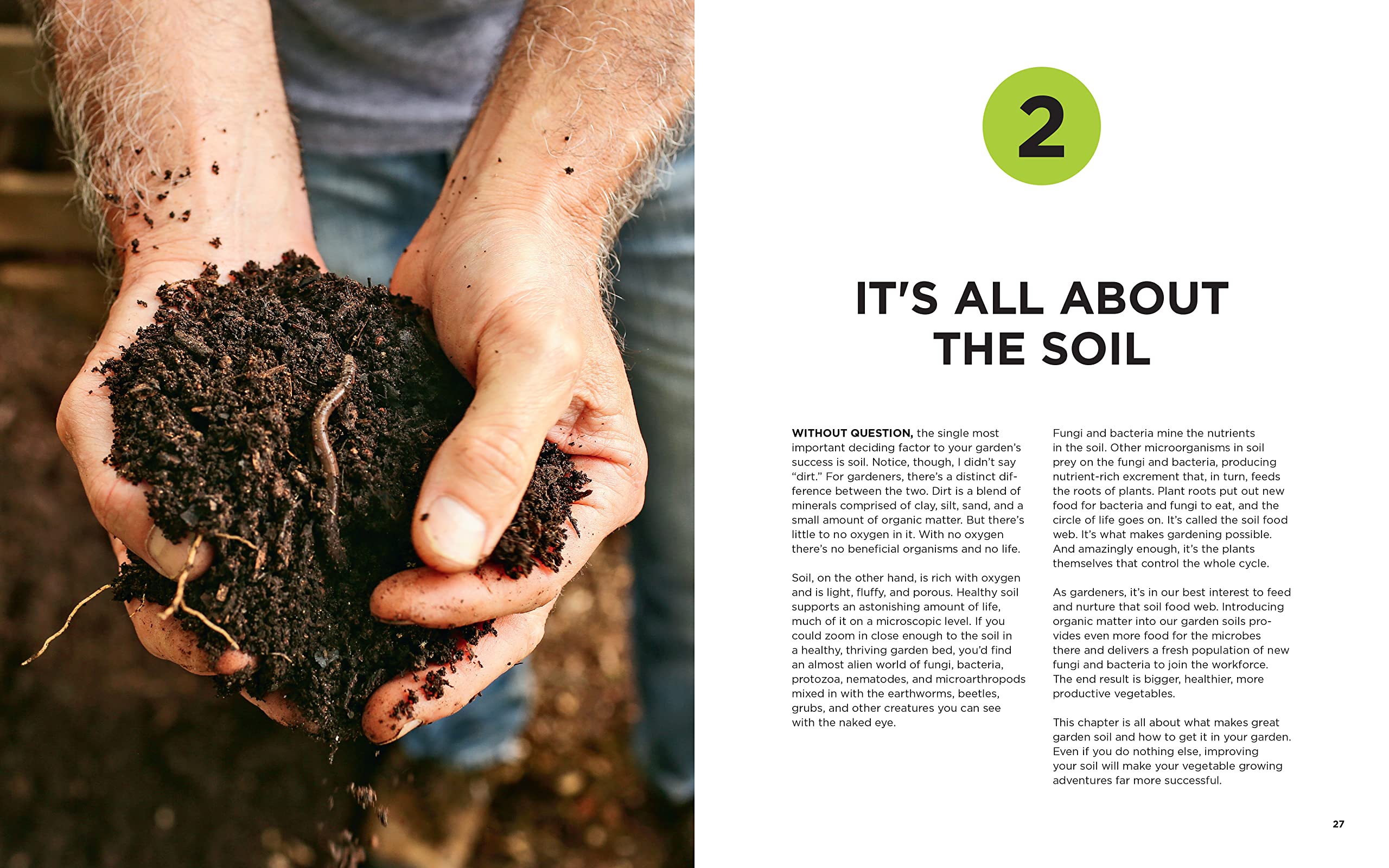 The Vegetable Gardening Book: Your complete guide to growing an edible organic garden from seed to harvest