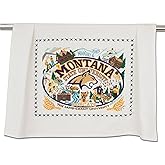 Catstudio Dish Towel, Montana State University Bobcats Hand Towel - Collegiate Kitchen Towels for Montana State Fans - Perfect Graduation Gift, Gift for Students, Parents and Alums