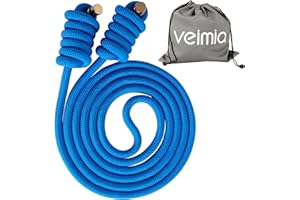 veimia Flow Rope for Fitness High Performance Double Woven Workout Rope Adjustable Flow Jump Rope for Men Women Training Indoor Outdoor Cardio Exercise Rope for beginner