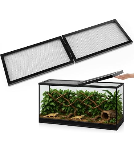 Amazon.com : Exo Terra Screen Cover for Hinged Door, 55-Gallon
