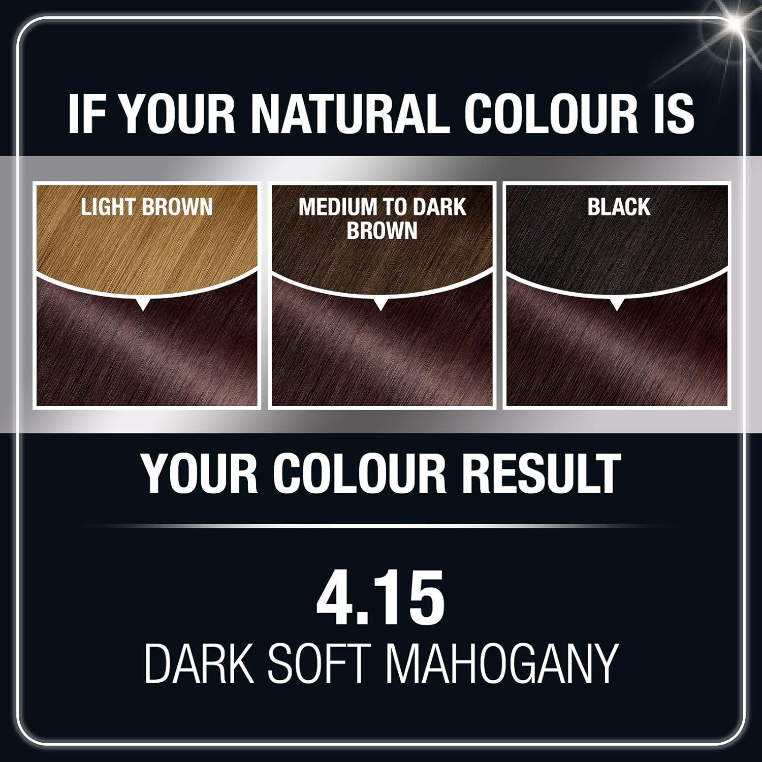 Garnier Olia Ammonia Free Permanent Hair Color, 100 Percent Gray Coverage (Packaging May Vary), 4.15 Dark Soft Mahogany, Brown Hair Dye Pack of 1 : Chemical Hair Dyes : Beauty
