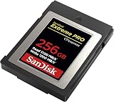 SanDisk 256GB Extreme PRO CFexpress Type B Card RAW 4K 1700 MB/s RescuePRO view 4