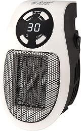 Russell Hobbs RHPH2001 500W Ceramic Plug Heater with Thermostat, Timer view 9
