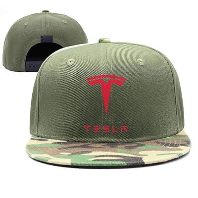 Stylish Tesla Logo Baseball Cap for Women and Men Jordan Ubuy
