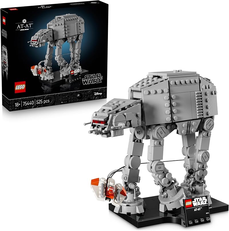 LEGO Star Wars 75440 AT-AT Building Set Adults Display Model Snowspeeder