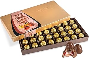 ANTHONY-THOMAS Anthony Thomas, Cherry Cordials, Award-Winning, Chocolate Covered Cherries (Milk Chocolate)
