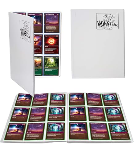 Amazon.com: The Original Monster Trading Card XL Album- 40 Side