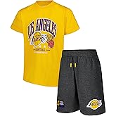 Ultra Game Boys NBA Official Super Soft T-Shirt & Basketball Shorts Set