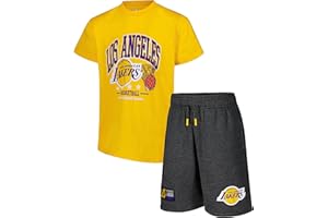 Ultra Game Boys NBA Official Super Soft T-Shirt & Basketball Shorts Set