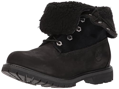 Timberland Women's Authentics Warm Lined Waterproof Roll-top Boot