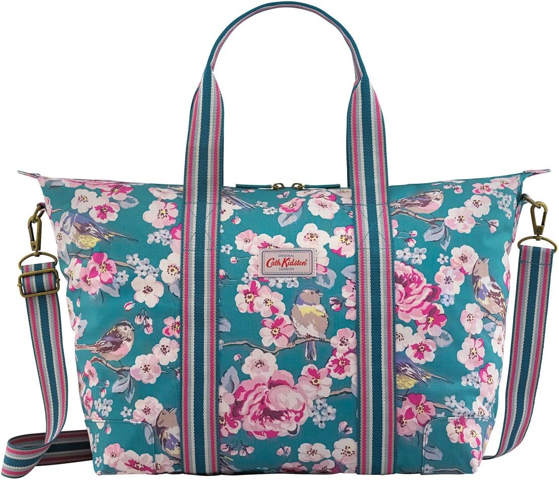 Cath Kidston Foldaway Overnight Bag"Meadowfield Birds" Amazon.co.uk