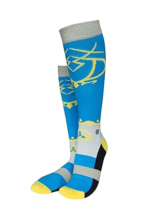 Musterbrand Zelda Kniestrümpfe Unisex Princess Walk Socken blau
