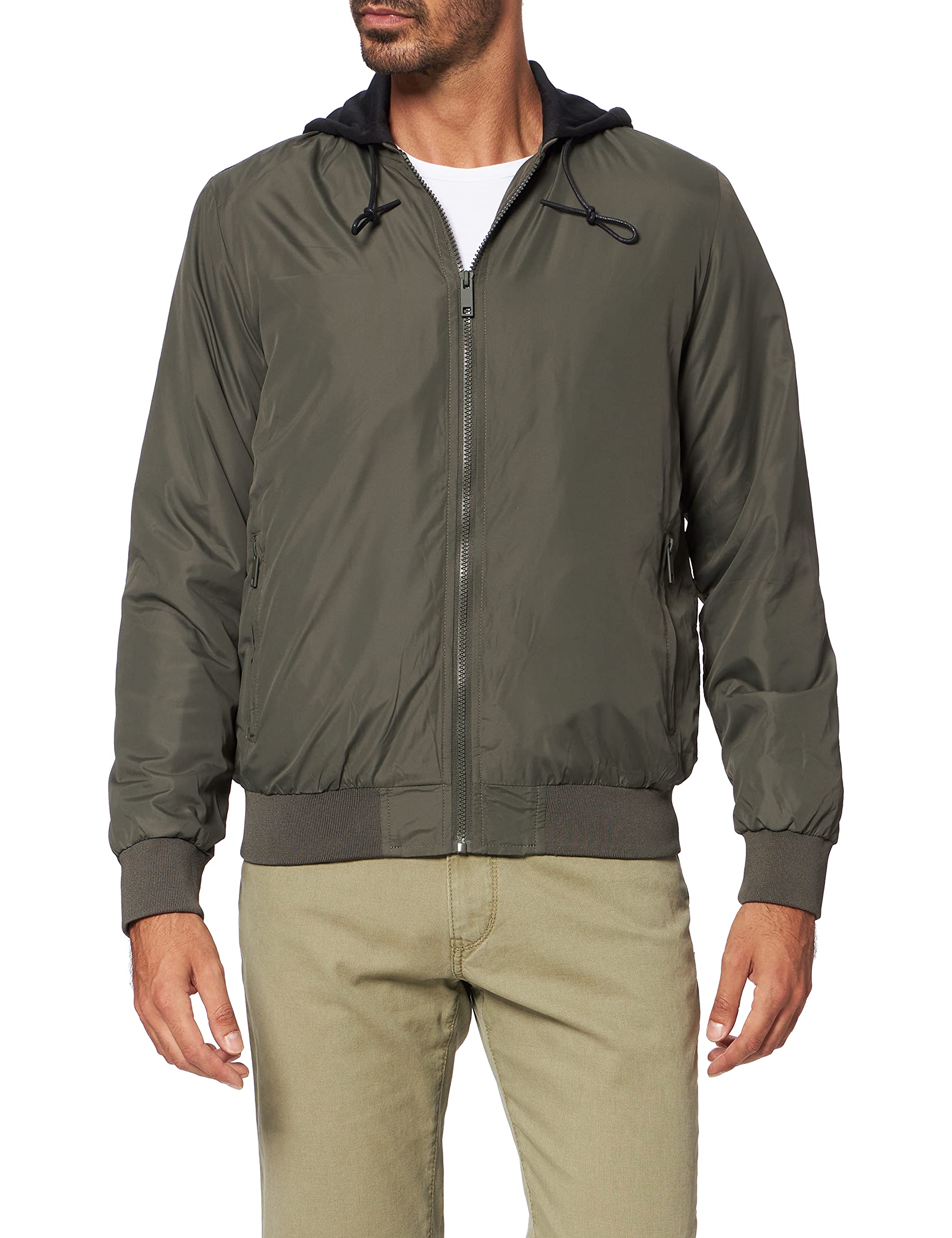 Interval CG548833 Jacket, (Green), 40 (Size:M)
