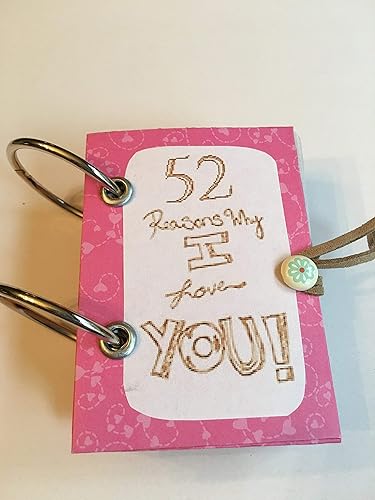 Amazon Com 52 Reasons I Love You Playing Deck Of Cards Book Christmas Gifts I Love You Birthdays Wedding For Her For Him Anniversaries Handmade