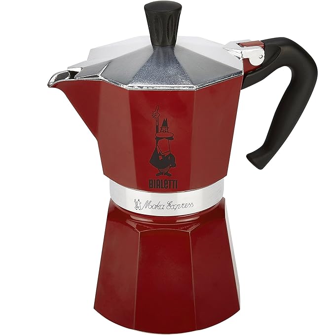 Bialetti Moka Express Freestanding Manual Manual Drip Coffee Maker 6