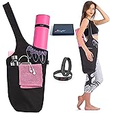 Zenifit Yoga Mat Bag – Versatile Yoga Bag with Mat Straps & Storage Pockets, Holds Yoga & Pilates Mats, Lightweight & Durable