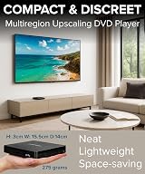 Grouptronics GT-MICRO-DVD Small Multi Region HDMI DVD Player 1080p Remote view 2