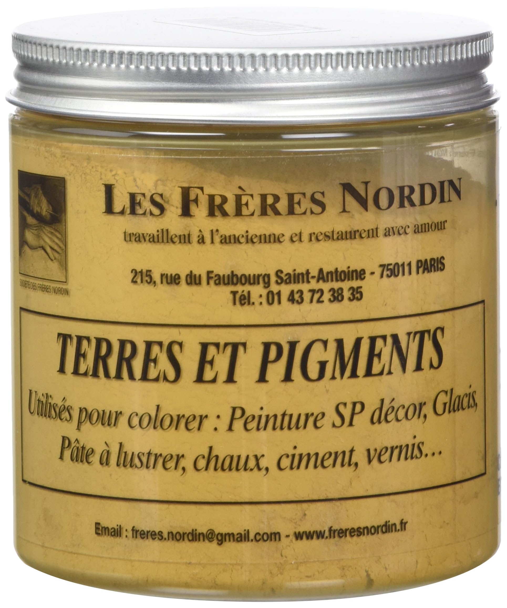 The Brothers Nordin 418111 Earth Pigment Yellow Ochre