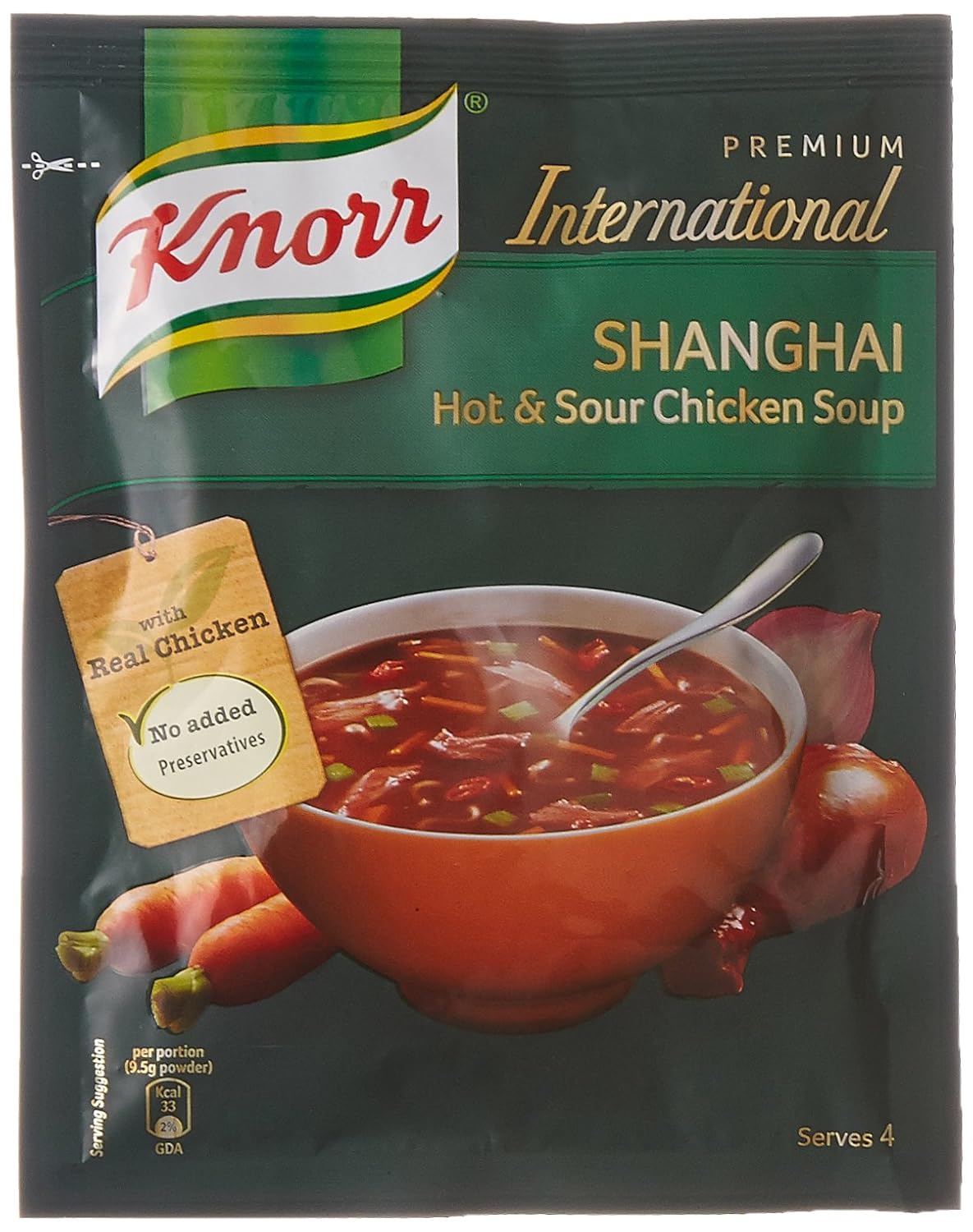 Knorr International Shanghai Hot and Sour Chicken Soup, 38g Amazon.in