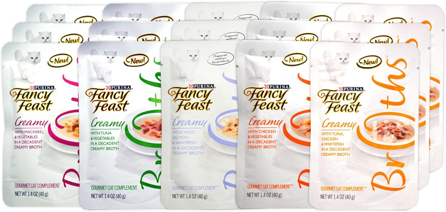 fancy feast creamy broths