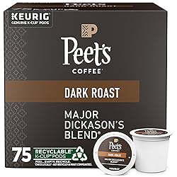 Peet's Coffee, Dark Roast Keurig K-Cup Pods - Major