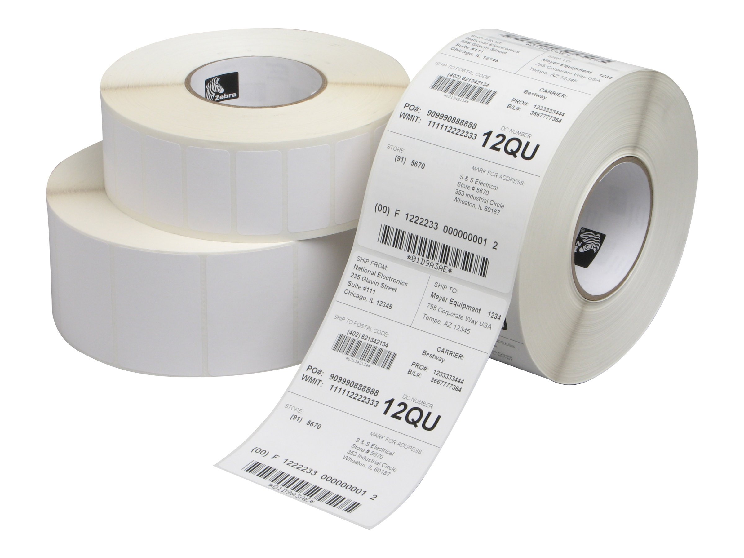 Zebra 800294-605 - Label roll, 102x152mm - Normal Paper, uncoated - Z-