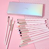 Jessup Eye Brushes 15Pcs Professional Makeup Brush Set Wood Handle view 6