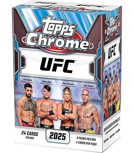 Panini 2022 Prizm UFC Blaster Box - Lutadores do UFC - Caixa de