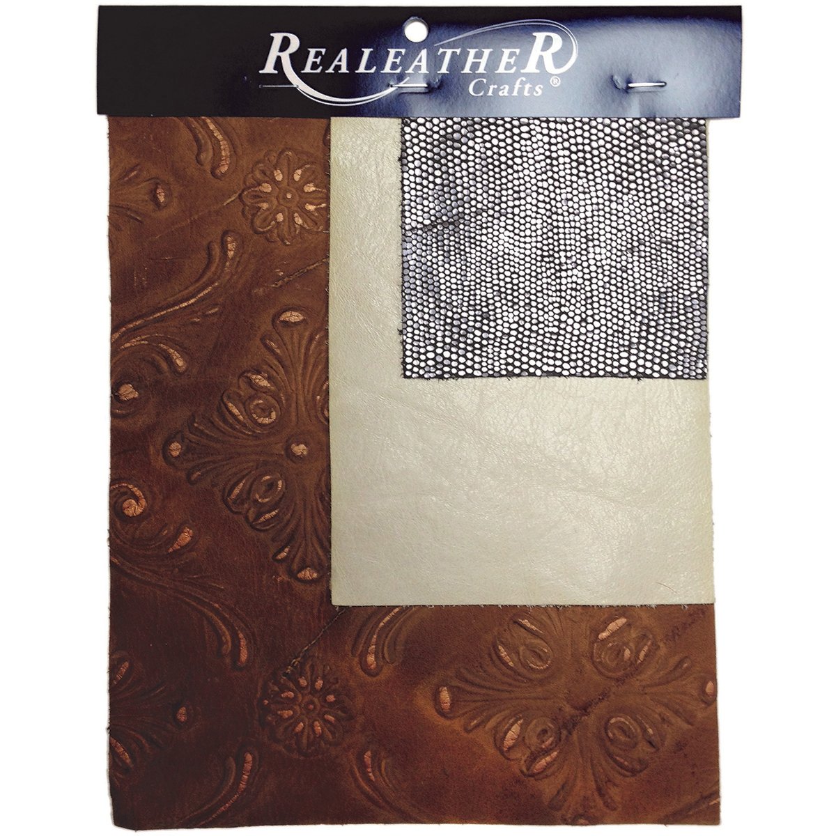 Realeather Crafts Leather Trim Pack-Assorted