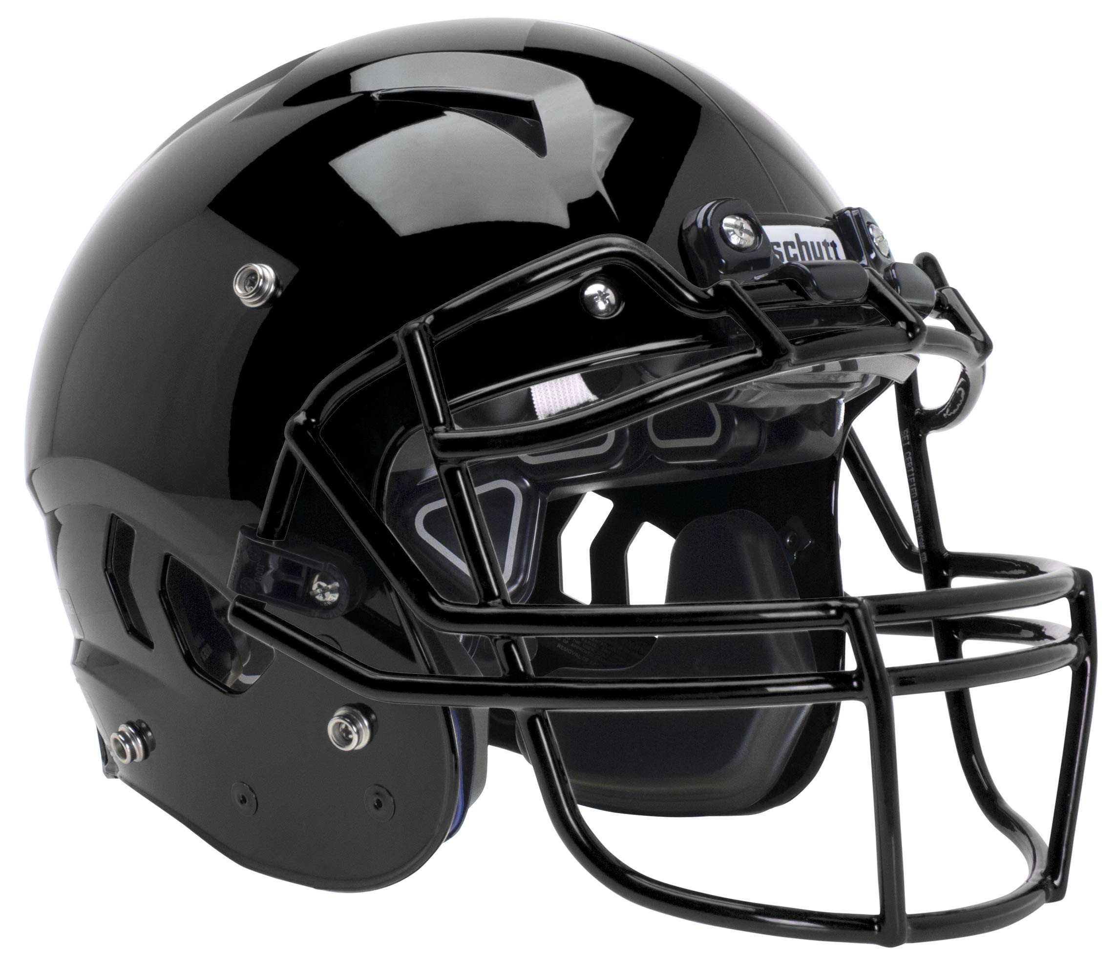 Schutt Youth Vengeance A11 Football Helmet, VROPO TRAD Facemask Attached, X-Large, Black Image