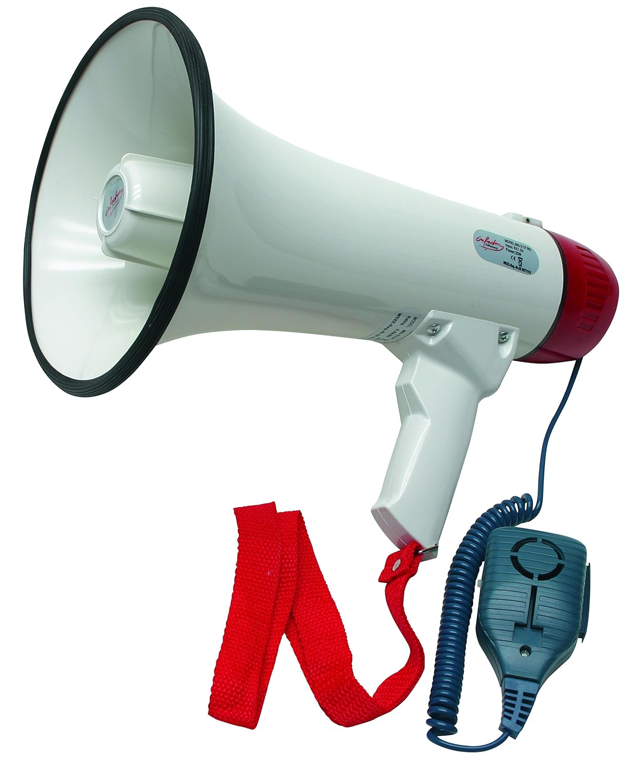 Infactory Shoulder Megaphone 25 Watt Megaphone Up To 300 m with