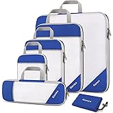 Compression Packing Cubes, Gonex Extensible Storage Mesh Bags Organizers