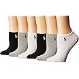 Polo Ralph Lauren Blue Label Ultra Low Flat Knit Anklet Sock - 6 Pack (727704)