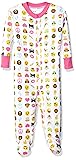 New Jammies baby girls Organic Footie