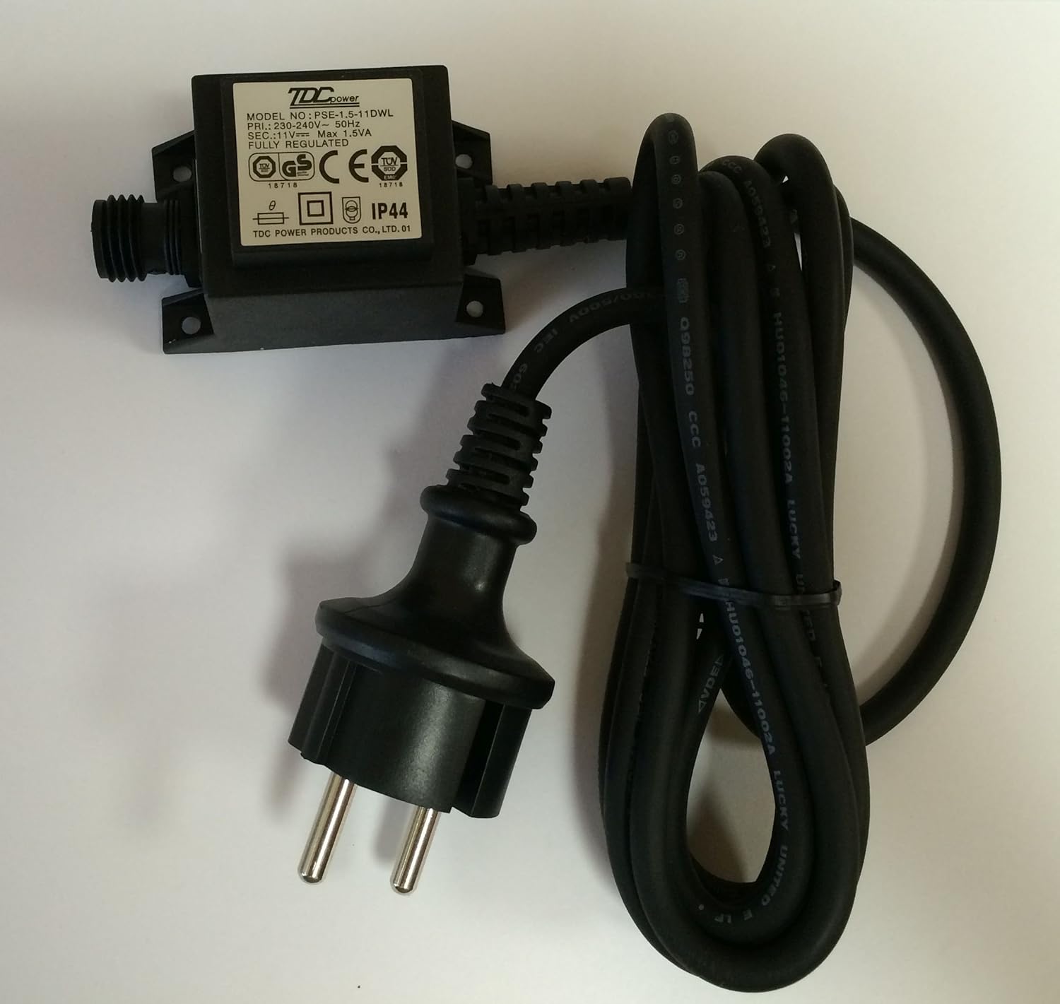 Alimentatore LED 12V 12W IP44 - Trasformatore Per Luci Natalizie, Con Spina Europea, Sicuro Per Esterno - Foto 4