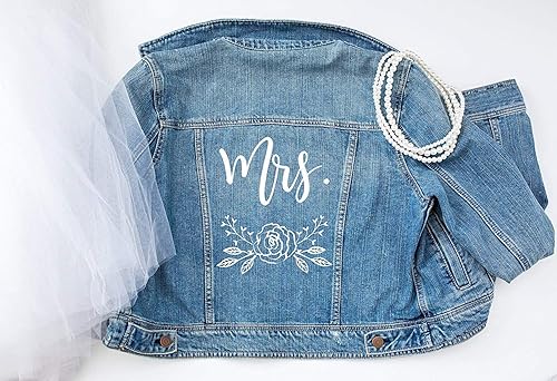 jean jacket for bride