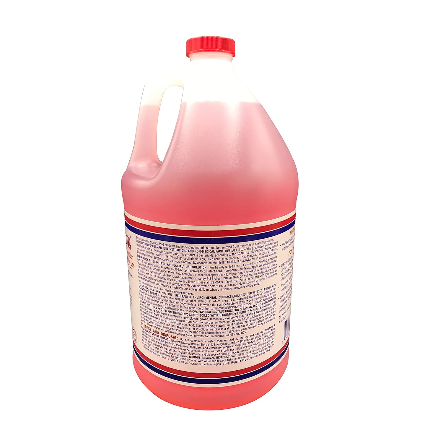 Glissen Chemical - 300048 Nu-Foamicide EPA Registered 1-Gal All Purpose Cleaner Concentrate, Industrial Commercial Grade (Packaging may vary): Industrial & Scientific