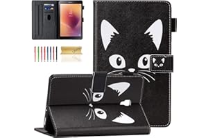 Dteck Case for Samsung Galaxy Tab A 8.0 Tablet (2017 Release), Model SM-T380/SM-T385, Protective Auto Sleep Wake Case with Vi