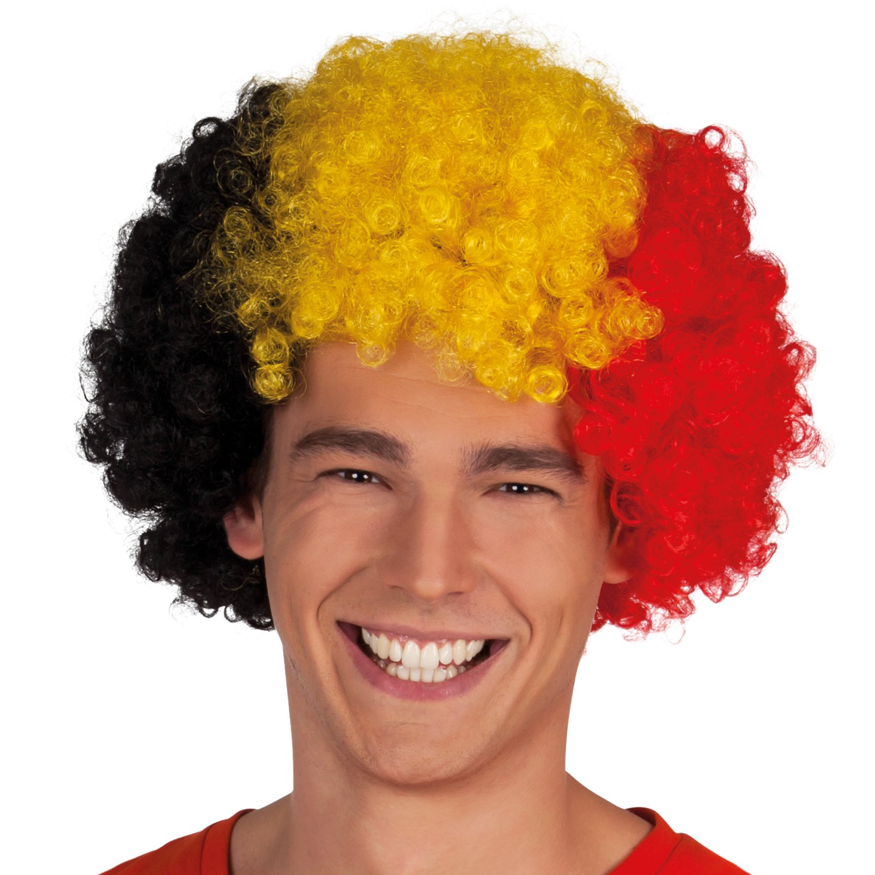 Boland Afro Belgium 61903 Adult Wig One Size Multi-Coloured