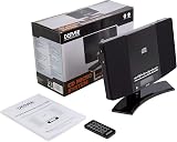 Denver CD Player with Speakers Wall Mount or Desktop Stand Black view 6