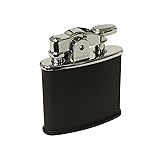 Ronson Nostalgia flint action petrol lighter black